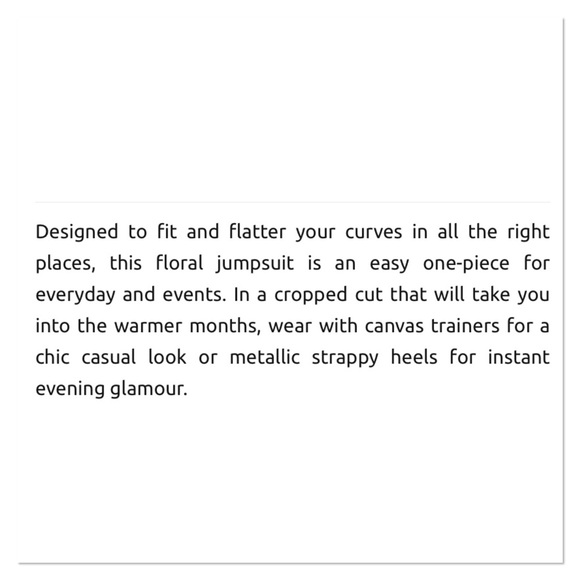 Forever New Curve Navy Floral Riley Jumpsuit - Picture 4 of 4